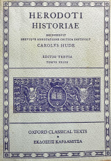 Herodoti historiae, tomus prior
