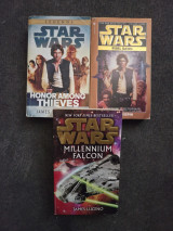 Star Wars 3 βιβλία: Honor Among Thieves, Rebel Dawn, Millennium Falcon