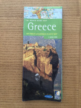 Greece - The Rough guide map - Rip-proof waterproof plastic map 1:650,000