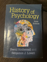 History of Psychology (5th edition)