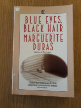 Blue eyes, black hair