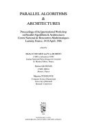 Parallel Algorithms & Architectures