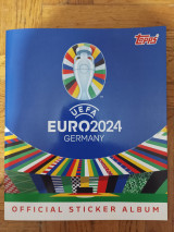 Uefa Euro 2024, Topps, Αλμπουμ με 160 αυτοκόλλητα, Album, Stickers,