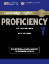 CPE Practice Tests Cambridge English Proficiency 1 for Updated Exam Student's Book with Answers: Authentic Examination Papers from Cambridge ESOL