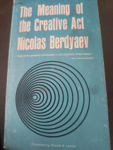 The meaning of the creative act