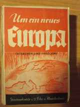 Um ein neues Europa Tatsachen und Probleme