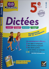 Dictées 5e: cahier d'entraînement en orthographe