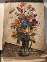 Calendrier d art 1982