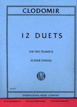Clodomir- 12 Duets for two trumpets