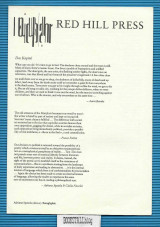 Red Hill Press : Invisible City