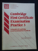 Cambridge First Certificate Examination Practice 3