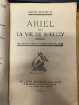 Ariel ou La Vie de Shelley