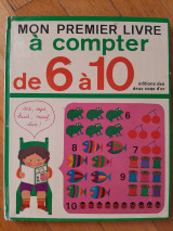 Mon premier livre à compter de 6 à 10