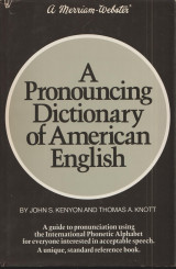A pronouncing dictionary of American English