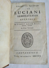 Λουκιανού Σαμοσατέως Συλλογή Έργων Luciani Samosatensis Operibus