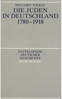 Die Juden in Deutschland 1780-1918