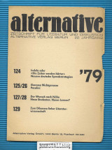 Alternative '79 : Zeitschrift fur Literatur und Diskussion – INDEX fur 124 / 125/26 / 127/28 / 129