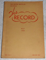 The record 1950 vol ιι-no 2 the british institute salonika