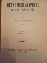 Η δικονομική ακυρότις κατά τον νόμον ΓΨΟΘ