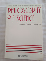Philosophy of science/Volume 91/Number 1/January 2024