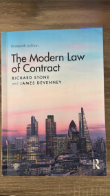 The Modern Law of Contract