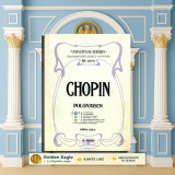 Chopin - op. 26 2 Polonaisen / Πολωνέζα (R. Pugno) [Universal - Akademische Einzel - Ausgare No 4096 (δεκ. 1900)] πιάνο, παρτιτούρα, Σοπέν