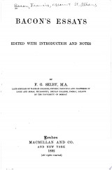 Bacon's Essays