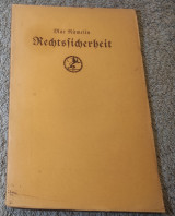 1924 Rechtssicherheit