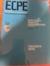 ECPE Final: Practice Examinations: Teacher's Book