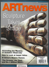 ARTnews v. 107 no. 4 : Sculpture Takes Shape