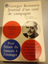 Journal d'un curé de campagne George Bernanos