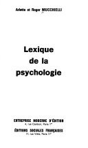 Lexique de la psychologie