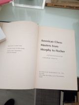 American Chess Masters from Morphy to Fischer
