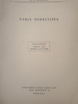 Varia Heraclitea