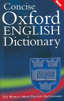 Concise Oxford English Dictionary