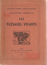 Les paysages vivants