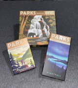 PARKS + Nightfall + Wildlife expansions + sleeves