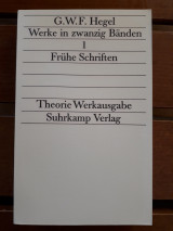 Werke 1. Frühe Schriften