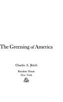 The Greening of America