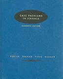 Case Problems in Finance