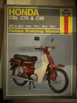 Honda C50, C70 & C90 Owners Workshop manual