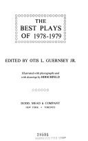The Best Plays of 1978-1979