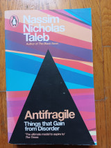 Antifragile things that gain from disorder