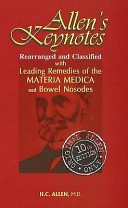 Allen's Key-notes Rearranged & Classified