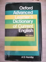 Oxford Advanced Learner's Dictionary of Current English [By] A.S. Hornby, with the Assistance of A.P. Cowie, J. Windsor Lewis. (3rd Ed.).