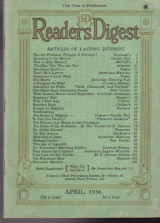 Reader’s Digest, April 1936