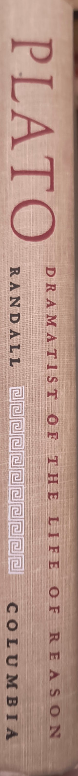 Plato : dramatist of the life of reason