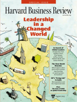 Harvard Business Review Magazine August 2003
