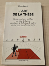 L'art de la thèse