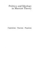 Politics and Ideology in Marxist Theory